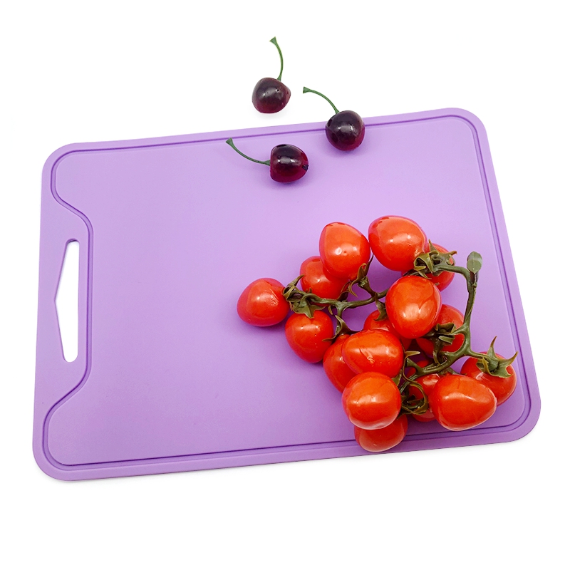 Antibacterial Silicone Chopping Board , Silicone Cutting Board Mat Flexible Dishwasher