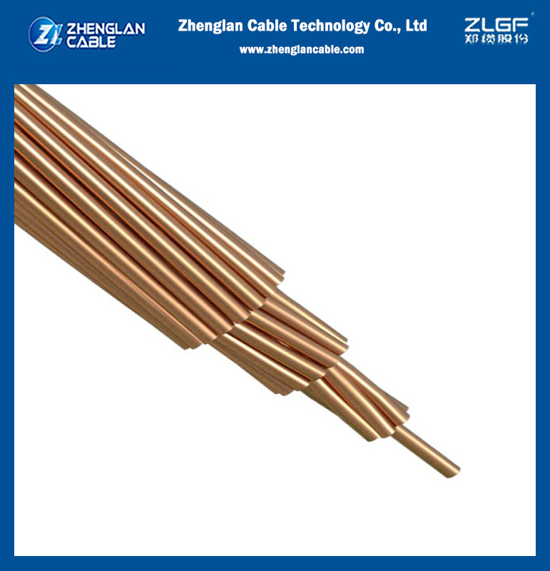 ASTM Standard Copper Clad Steel Wire With High Tensile Strength CCS