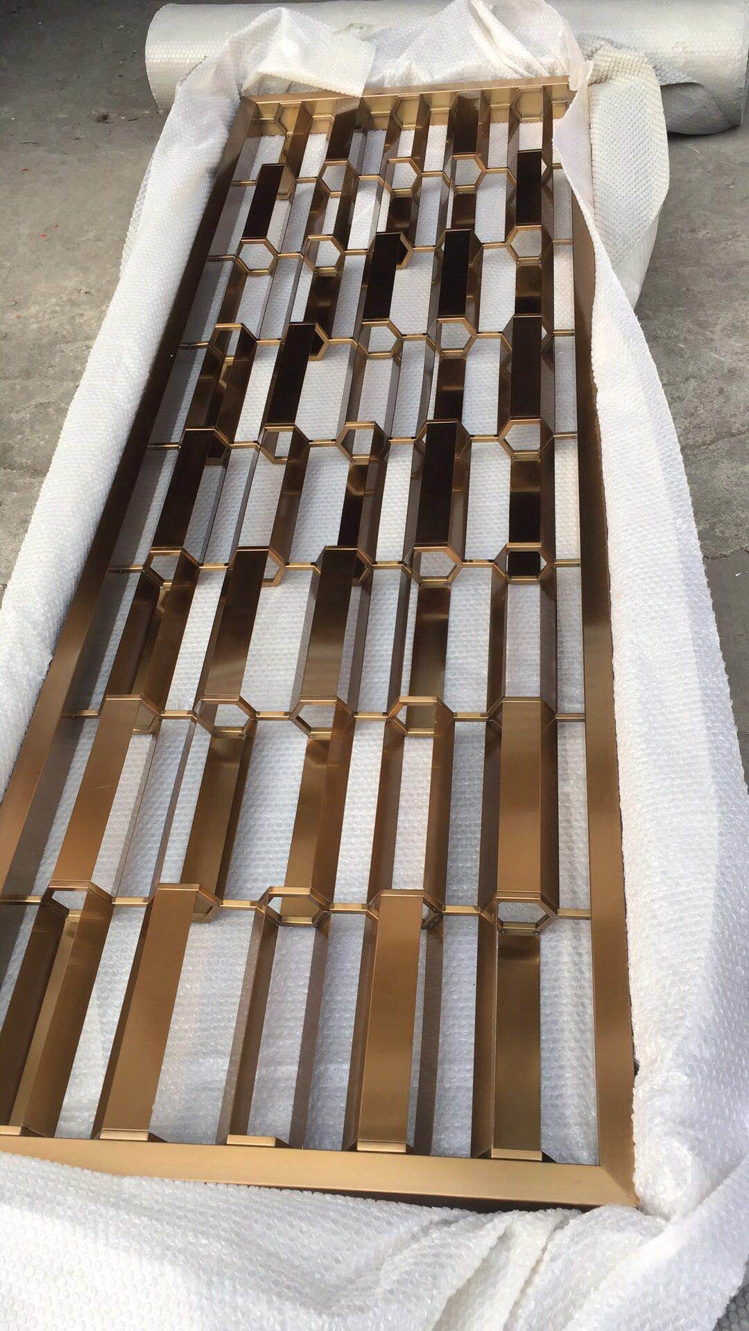 Top sale stainless steel metal screen door panel decorative wall panel design customized