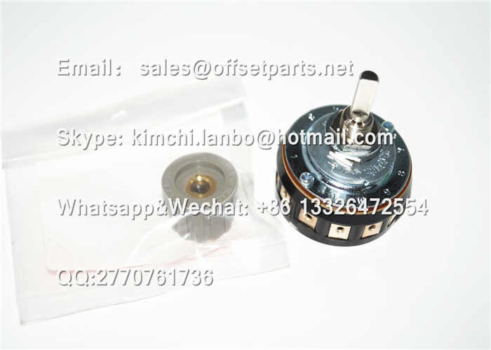 5ZS-A200-010 komori switch with button 5ZSA200010 parts for komori offset printing machine