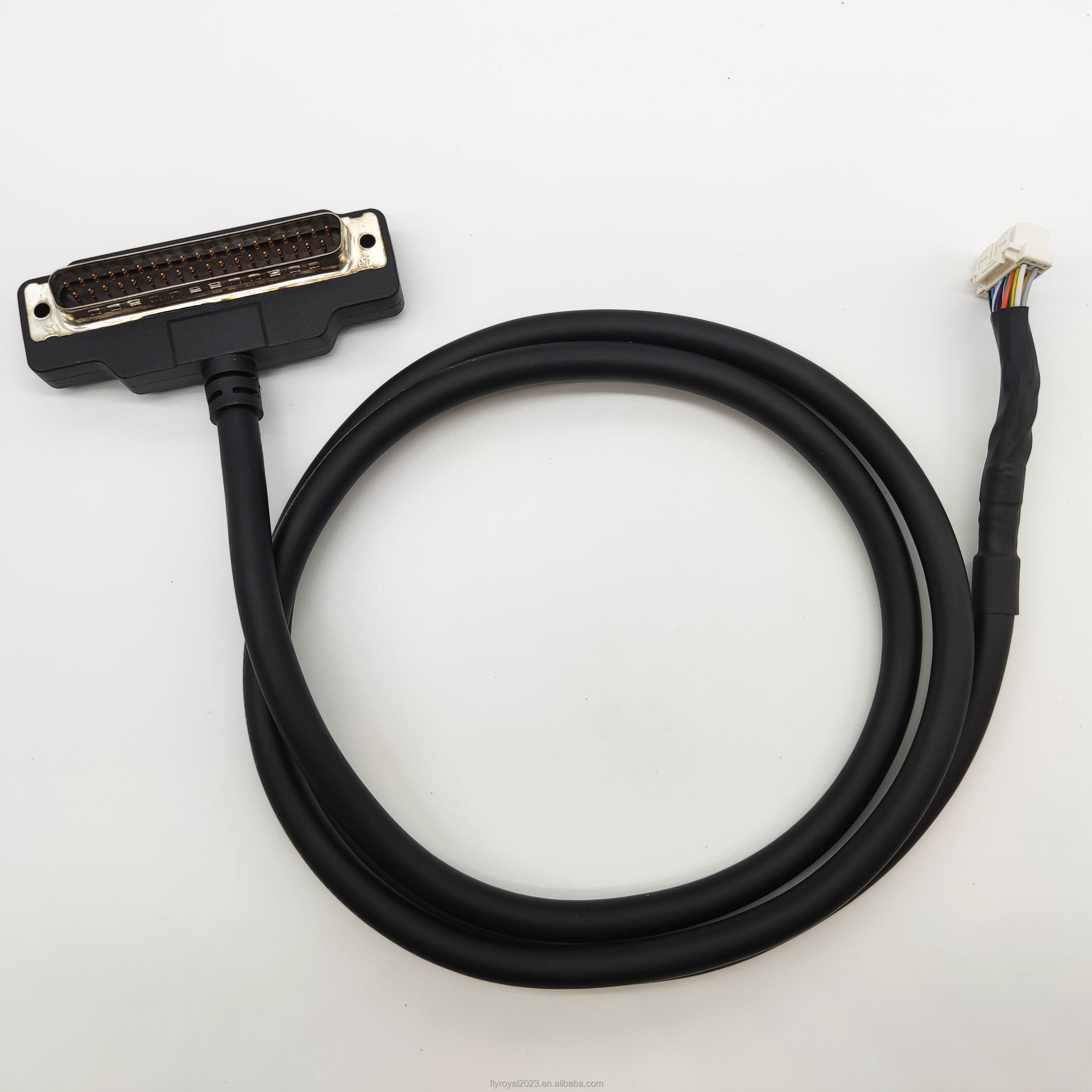 High Speed D SUB Cables 37 Pin Connector Male Extension Cable