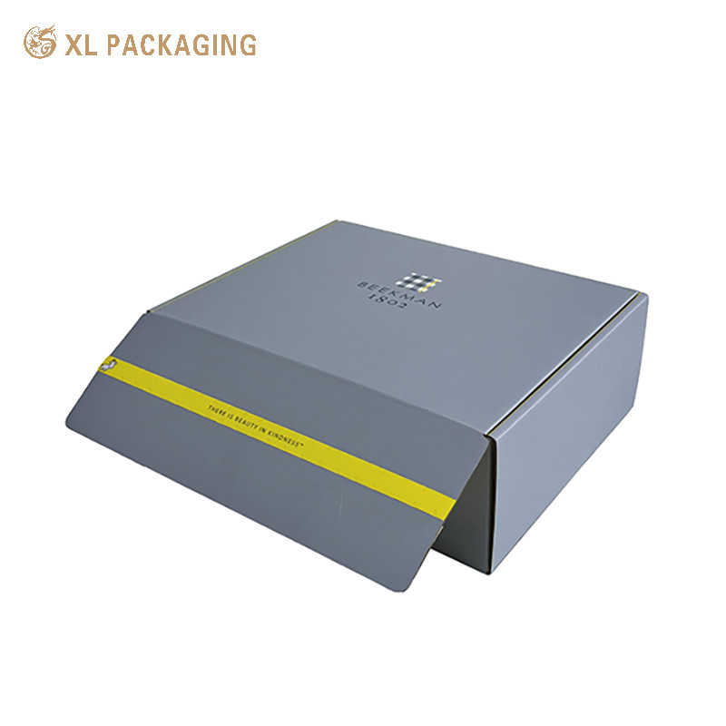 Custom Corrugated Box Recyclable Cardboard Cosmetic Lash Packaging Corrugated Box Mailer Shipping Box With Custom Logo