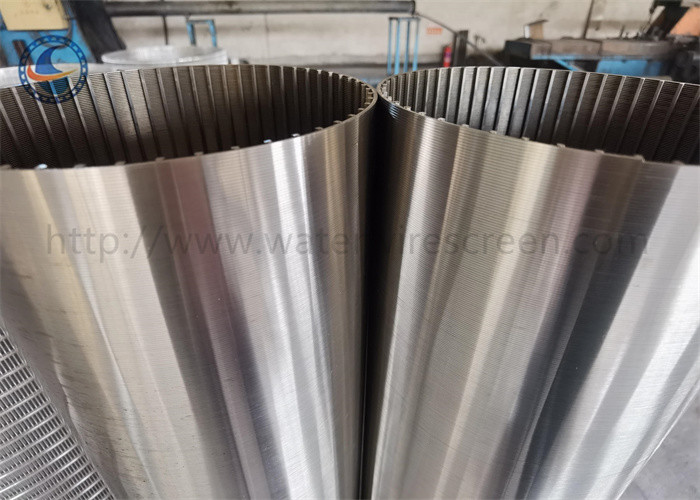 25 - 1027 mm Diameter Water Well Wire Wrapped Screen For Sand FIlter