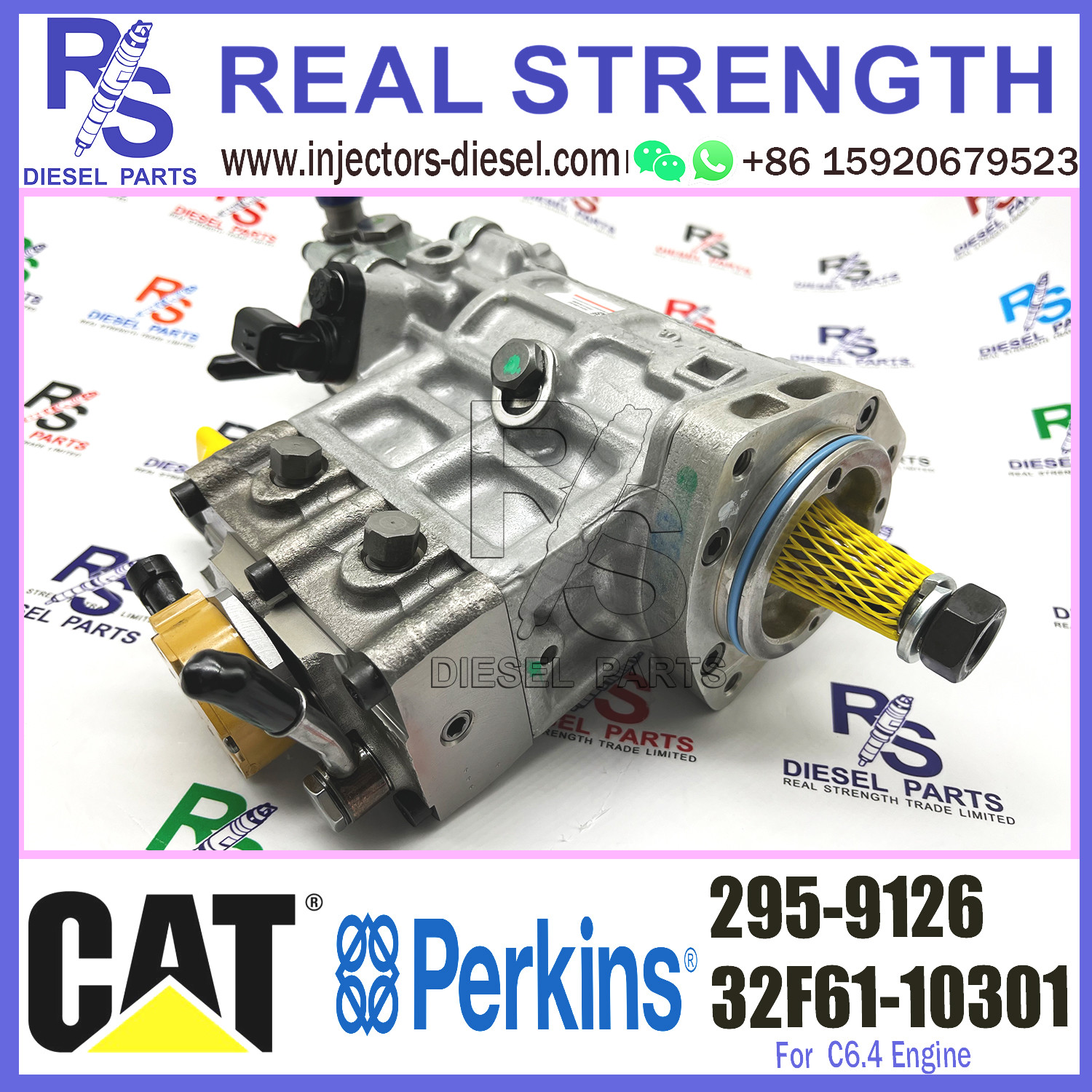 32F61-10301 Diesel Oil Fuel Transfer Pump 295-9126 2959126 For Excavator E320D 320D