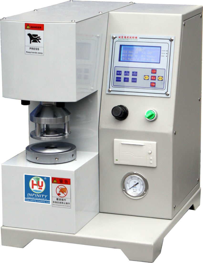 Electrical Package Testing Digital Bursting Strength Tester For Paper