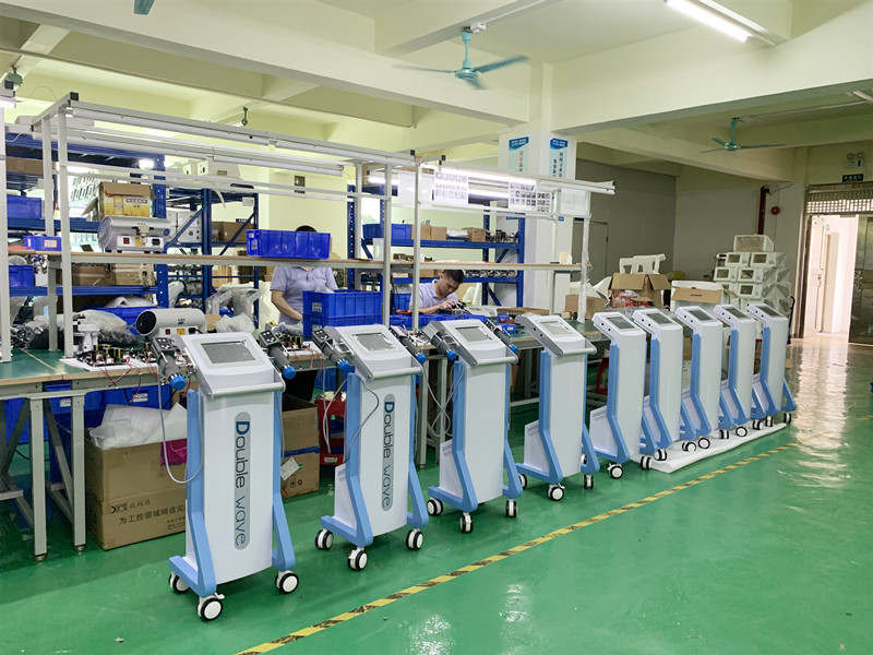 AC 110V / 240V ESWT Therapy Machine 50HZ-60HZ , 5MJ - 200MJ ED Shockwave Therapy Machine