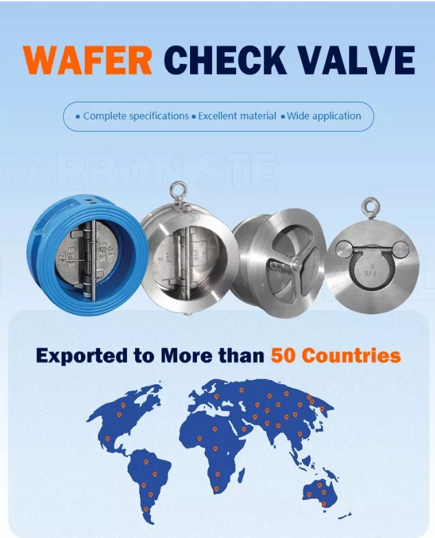 Ductile Cast Iron Wafer Type Dual Plate Double Door Check Valves within Your Budget