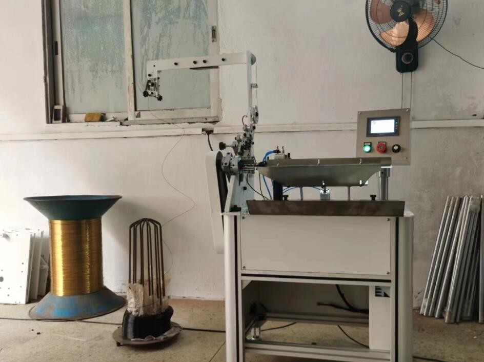 1200 Loops/Min WCM-450 Metal Single Spiral Coil Forming Machine Max Forming Size 2'' Single Loop Spiral Making Machine