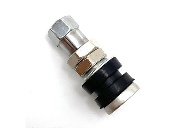 Car Truck Motorcycle Tire Valve VAMD161 , Flush Mount Metal Bolt In Tire Valves