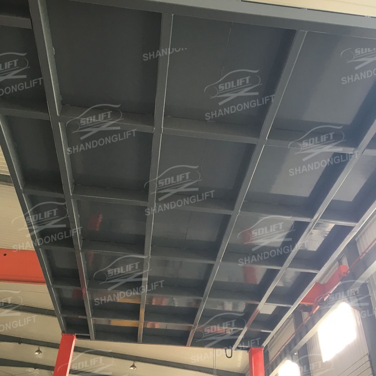 CE ISO SGS Double Deck Car Parking System / 2.5T 2 Car Automotive Vehicle Lifts