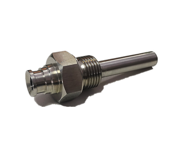 Stainless Steel Fitting SS304 Dive Tube With A Track At The Upper Part Bsp Thread