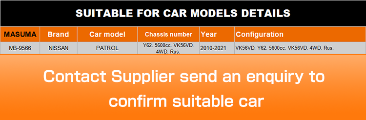551A0-1LB0A 551A1-1LB0A 551A1-1LB0B Ball Joint for NISSAN PATROL Y62.VK56VD. 4WD 2012-