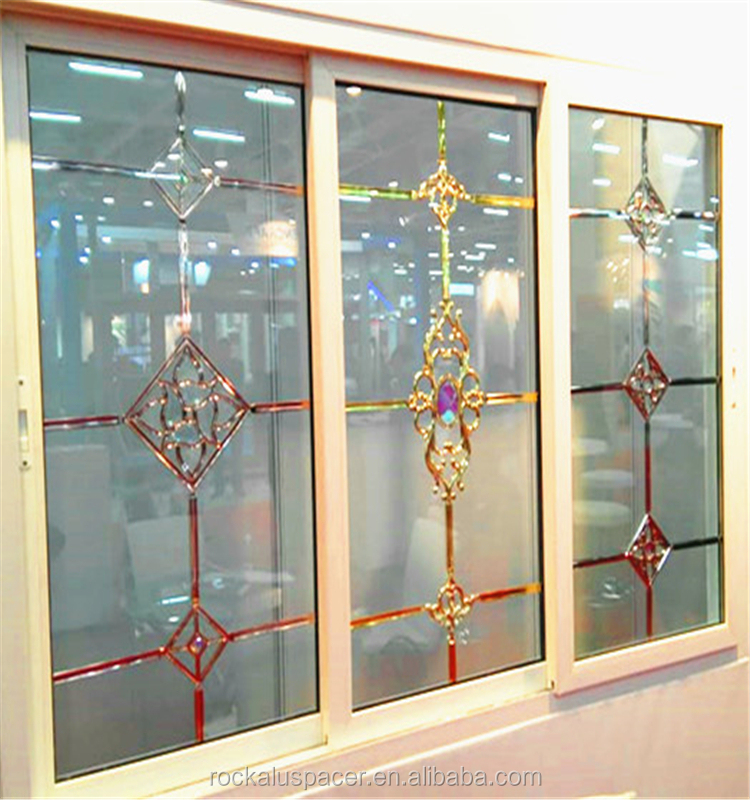 House Interior ABS Upvc Georgian Glazing Bars In Double Glazing Window And Door