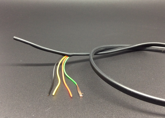 RJ45 Data Communication Cable 4 Core Flexible 7x0.16BC Multicores Copper White PVC Indoor