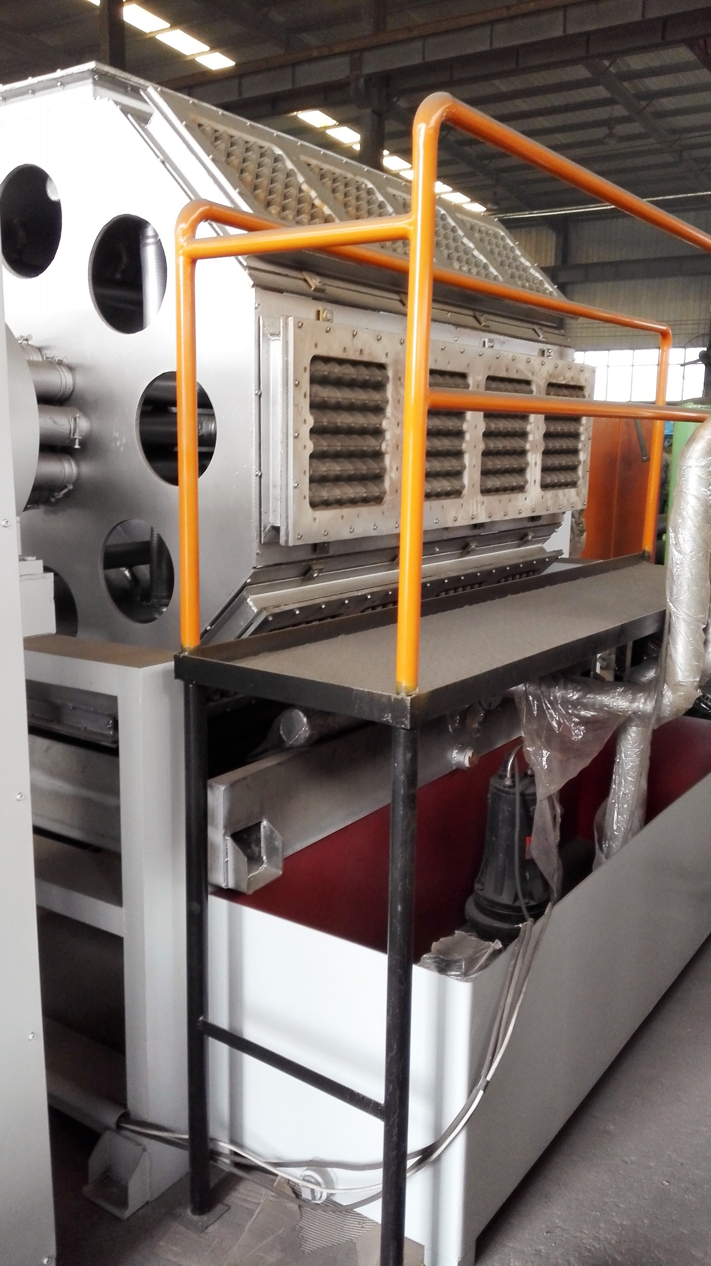 Large Capacity Rotary Egg Tray Machine with Advanced Technology and Low Energy Consumption