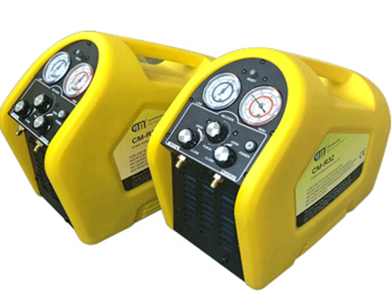 OEM factory refrigerant gas recovery pump 25HP oil less ISO tank recovery unit R134a R32 recovery recharge machine