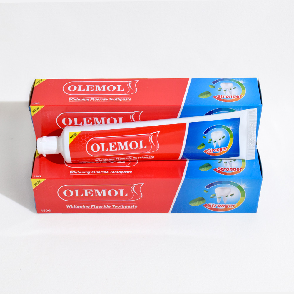 New Olemol 150g Herbal Toothpaste - Nourishes with Natural Herbs for Stronger Teeth and Healthier Gums