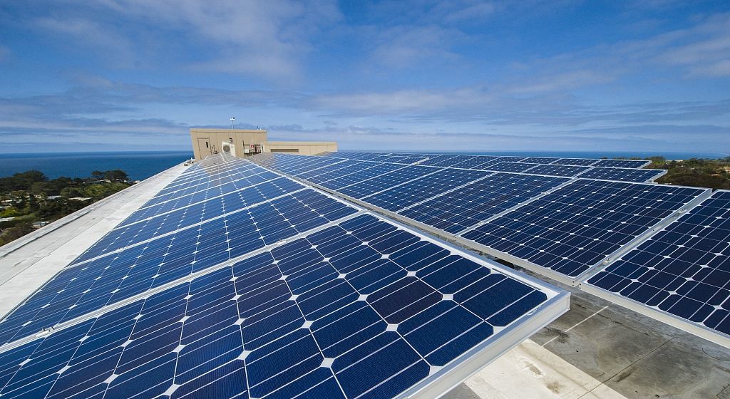Sunshade Solar Photovoltaic Glass Super Wind Pressure Resistance For Building