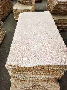 Buy cheap Slab Shape golden Granite Stone With Strong Wooden Crate Packaging for building materials product