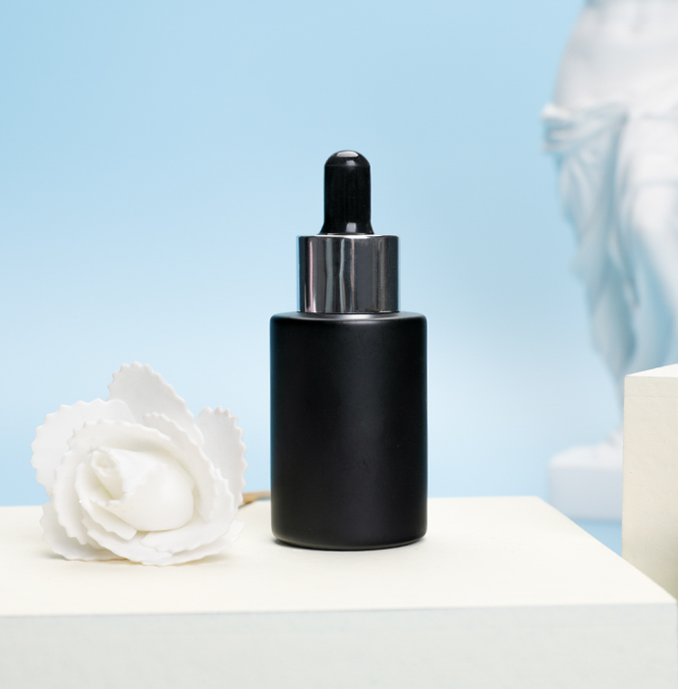 Essential Oil Serum Clear Frosted Color Glass Dropper Bottle 30ml 20ml