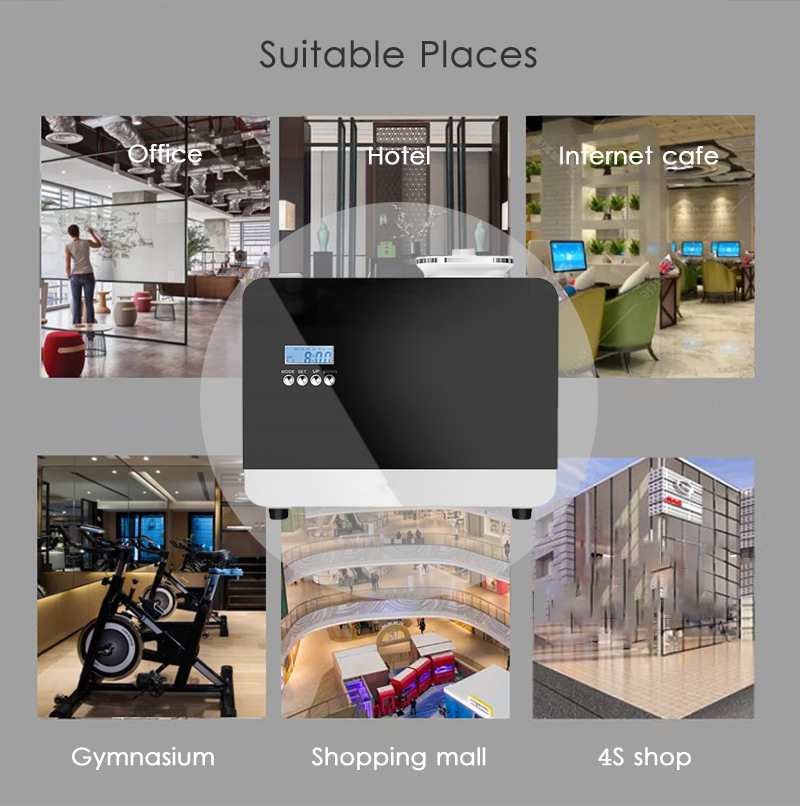 3000m3 Aromatic Diffuser Essential Oils Hotel Scenting Device Office Gym Etc Large Air Freshener Flavoring Home with WIFI HVAC