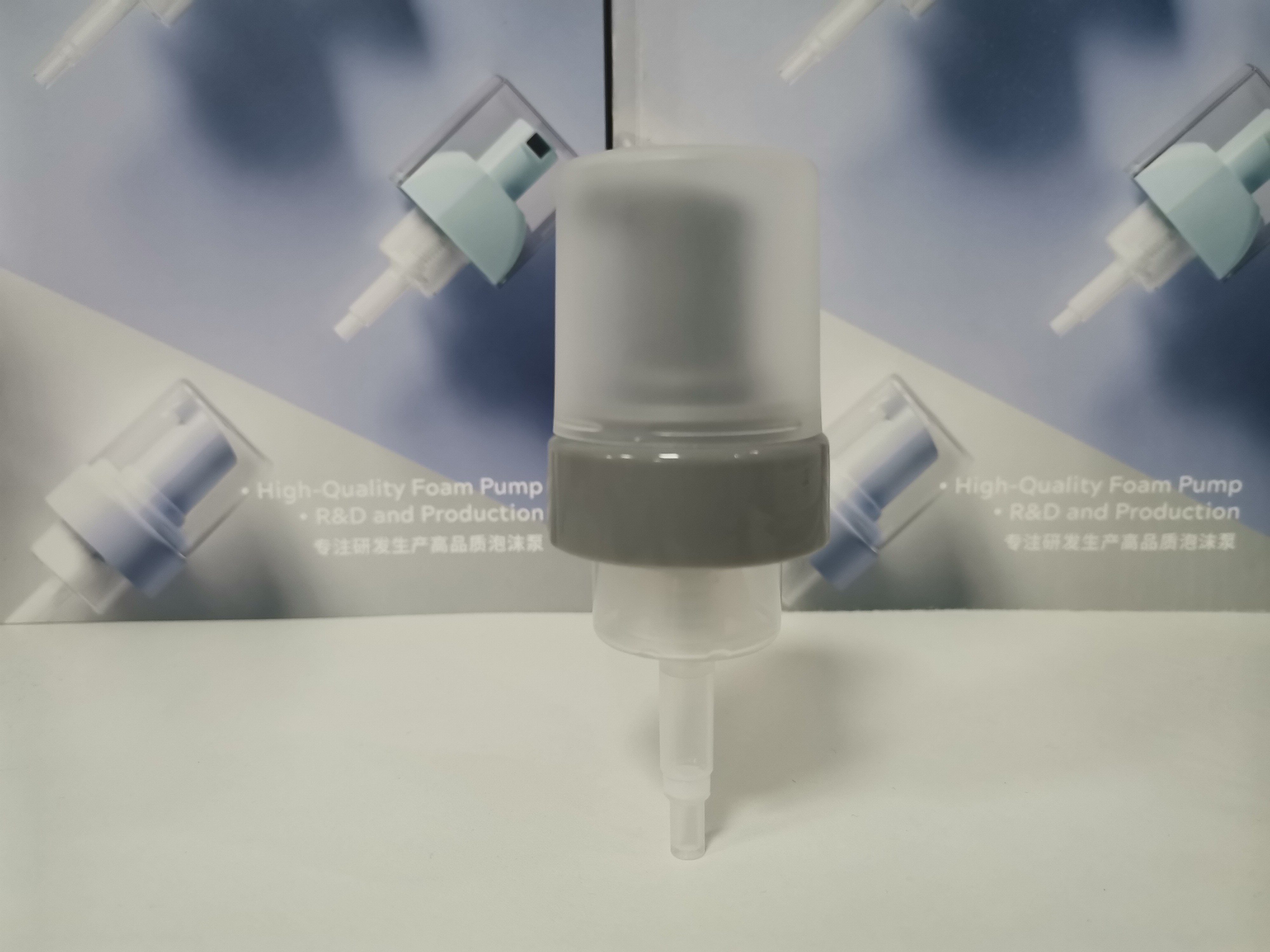 43/410 Customized Foaming Liquid Pump With Bottle Height And Pump Tube Length