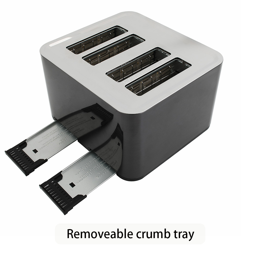 120v 4 Slice Sandwich Toasters Stainless Steel For Household