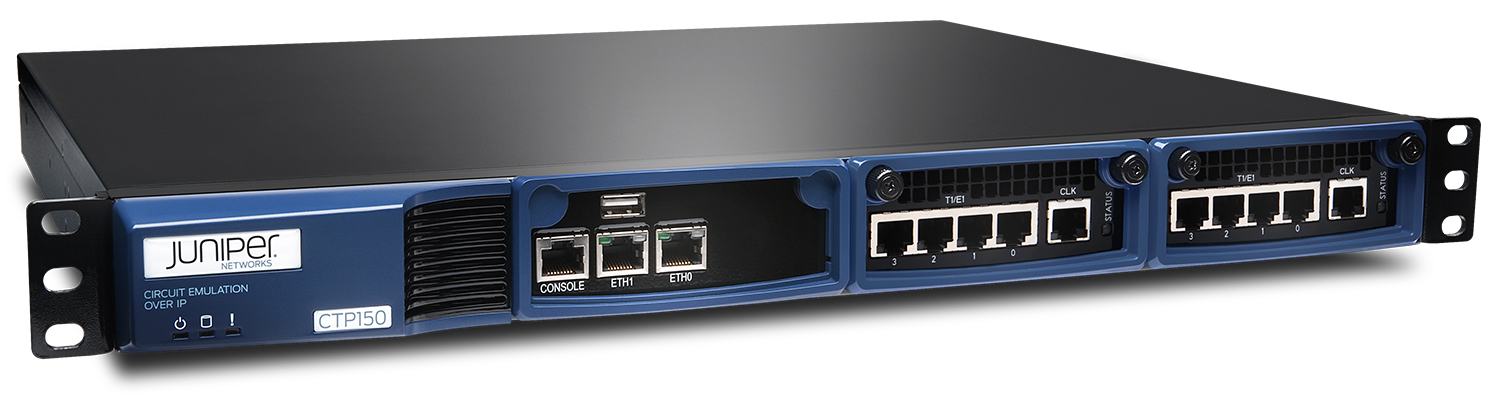 juniper CTP150 Supports 4 to 8 interfaces in a modular chassis,router