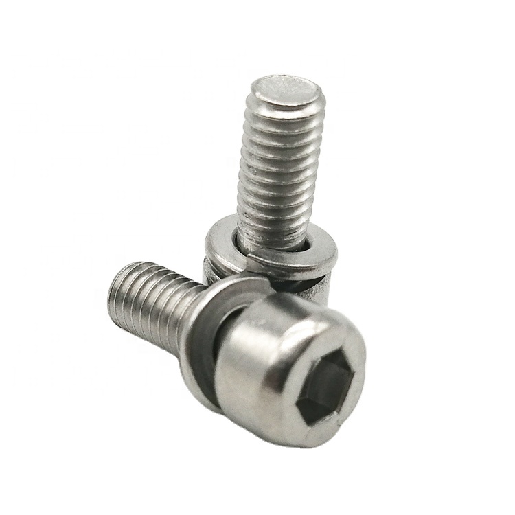 Metric Hex Head Stainless Steel Screws Din961 M10x10x20 Multipurpose