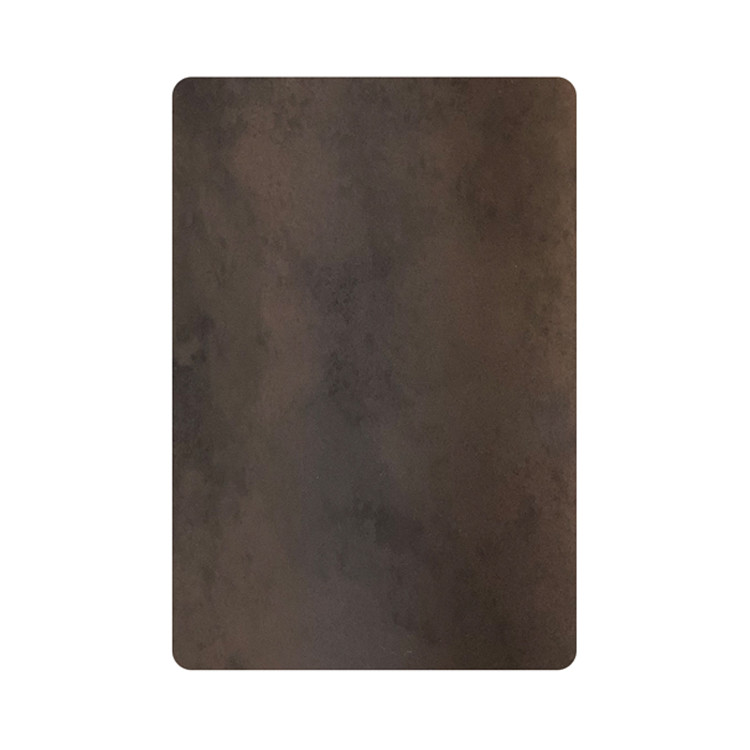 Antique Black 304 430 Textured Decorative Stainless Steel Sheet 1500mm Width