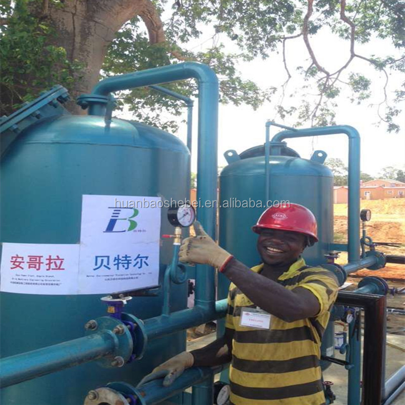 Industrial Water Treatment Plant Activated Carbon Filter With 304 316SUS Material