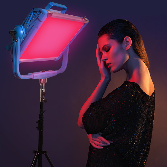 200W RGB LED Video Light Photographic Panel 1792 LEDs 12 Effects 95Ra