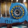 Capacity Customized Steel Hydro Turbine Generator 200kw-20mw Stainless Steel Model