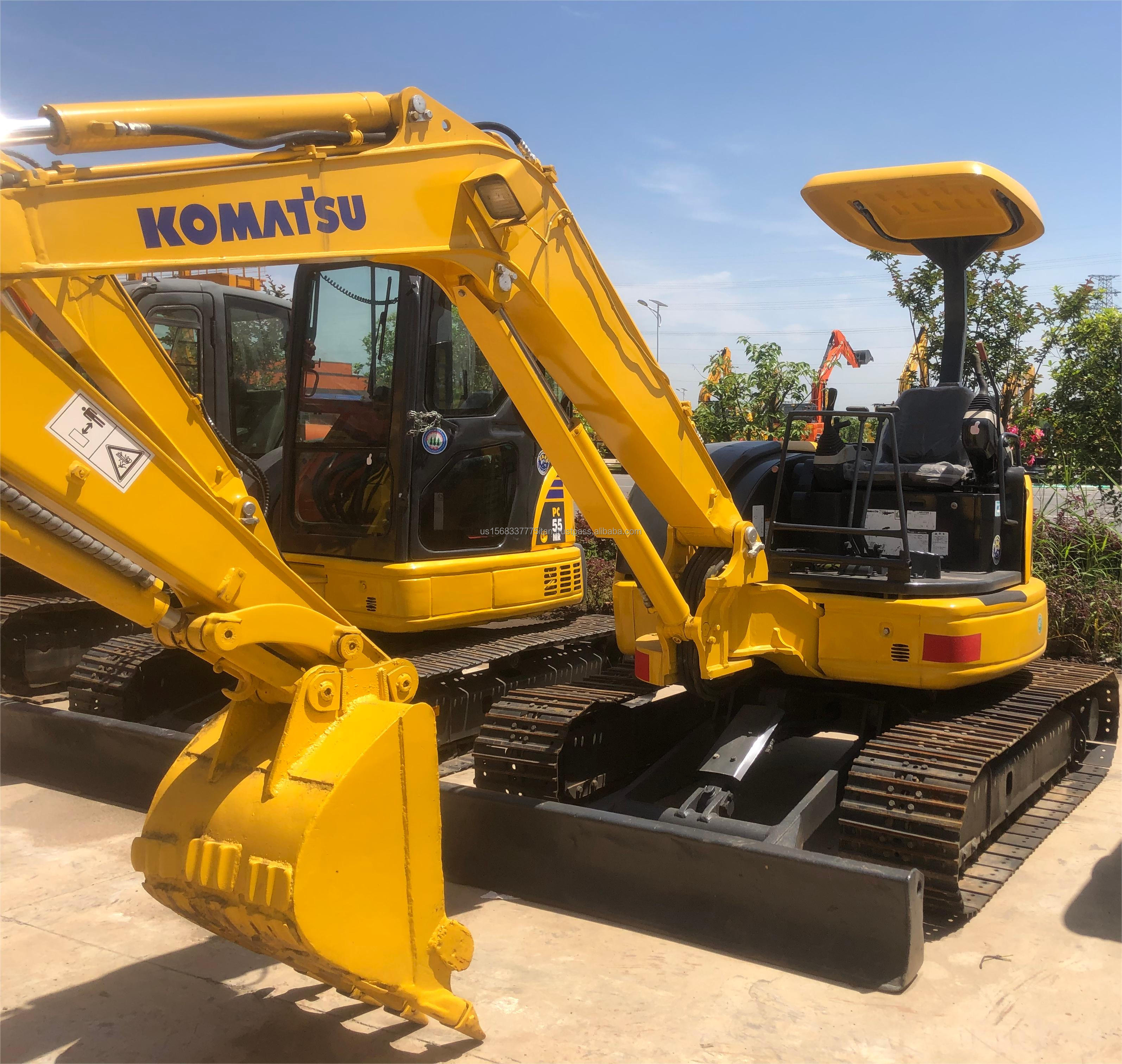 4000 KG Komatsu PC40 4Ton Mini Digger Crawler Excavator with Original Hydraulic Valve