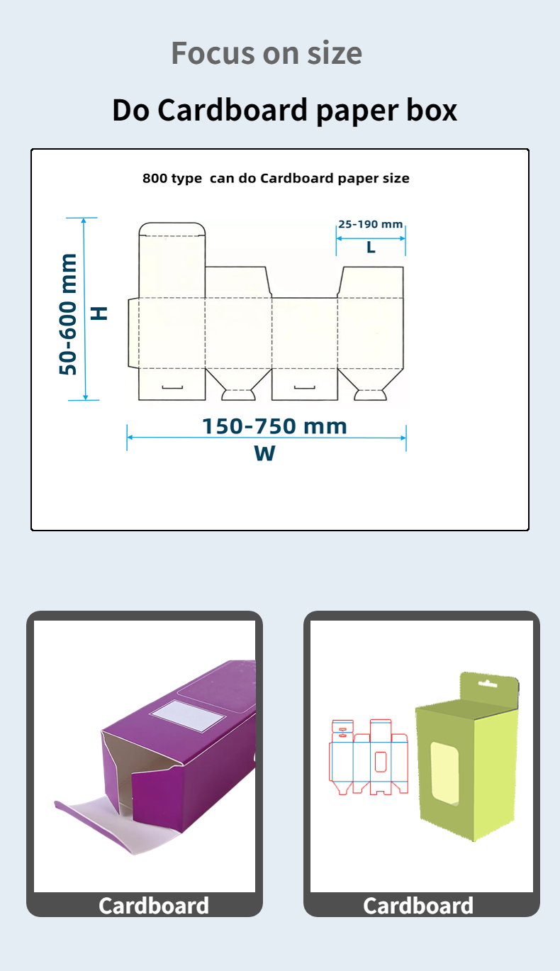 Automatic Aluminum Foil And Tin Foil Packaging Box Gluing Machine CQT-800