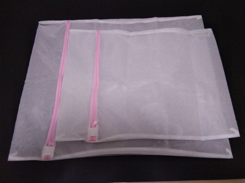 Polyester / Nylon Mesh Filter Bags 50×70cm For Home Washing Machine