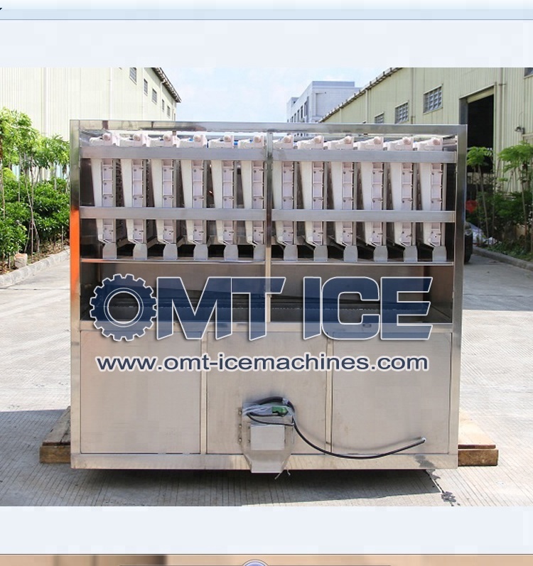 Commercial 4ton Large Cube Ice Machine Beverage Industry Big Ice Cube Maker