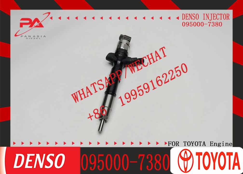 New Diesel Common Rail Fuel Injector 095000-7380 23670-30240 For Toyota Hilux 2KD-FTV
