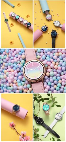 DT66 Smart Watch Women 1.09-Inch Full Heart Rate ECG Smartwatch 2020 Fitness