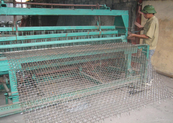 Construction Mine 16mesh 0.55mm 24SWG Crimped Wire Mesh