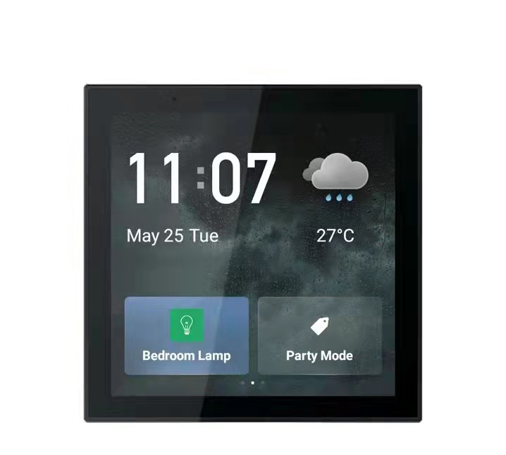 Glomarket Tuya Smart Home Wifi Multi-function Touch Screen Zigbee Gateway In-wall Central Control Switch Panel