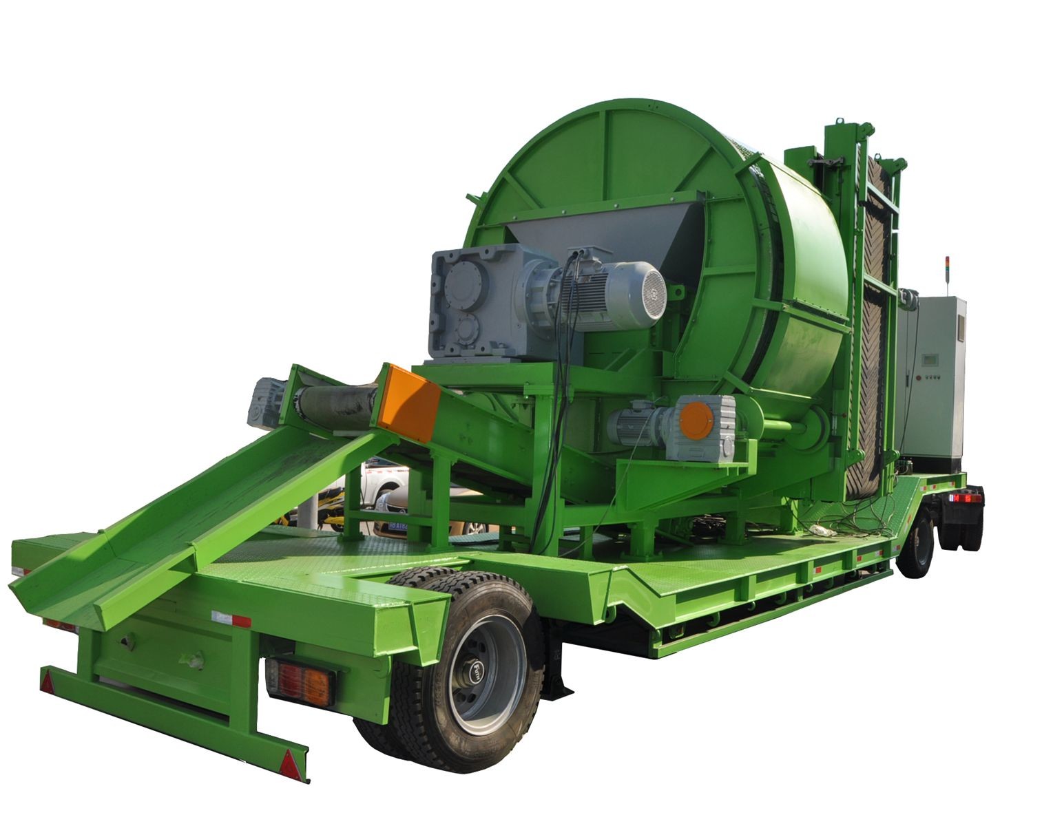 Mobile Tire Shredder, Mobile Tire Crusher,TiTire Shredder, Tire Crusher,Tire Shredding Machine- For Tire Recycling Plant