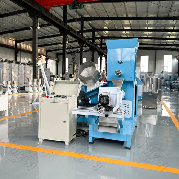 New Modle 50 100 450kg/h Poultry Dog Floating Catfish Food Feed Extruder Making Processing Machine Plant for Sale