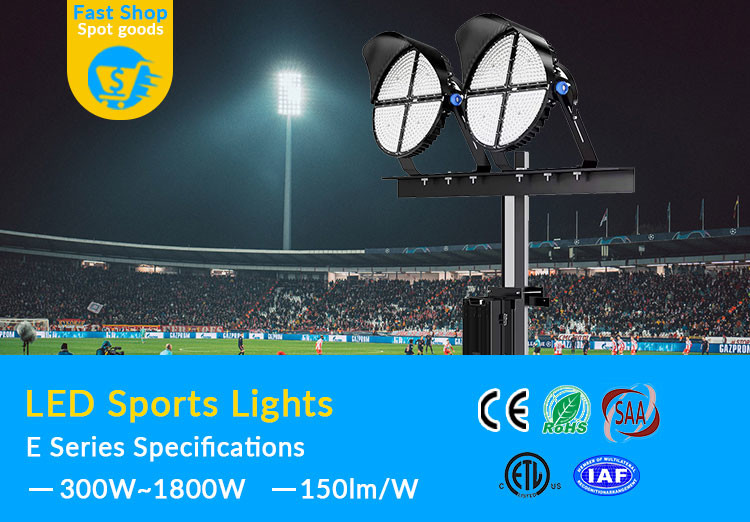 High Power 300W Floodlight Stadium Sport Light For Volleyball