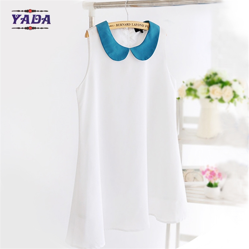 One piece sleeveless a line design elegant mini formal office dresses long dress chiffon new style for women