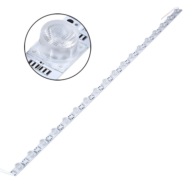 Non Waterproof Aluminum LED Light Bar 18 LED SMD 3030 Edge Light Poster Box
