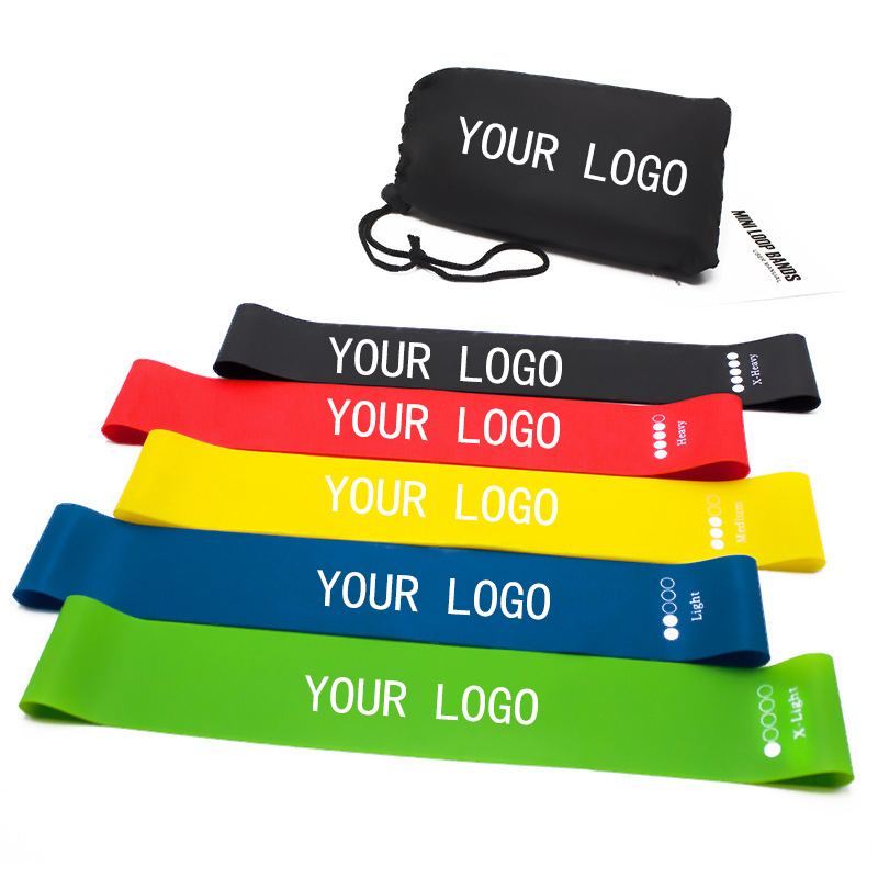60*5cm 40LB Natural Latex Resistance Bands Exercise Stretch Bands