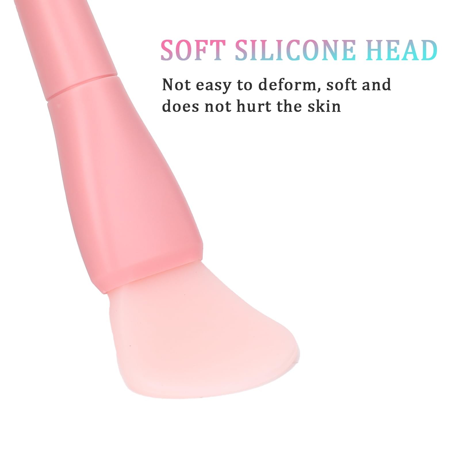 OEM Silicone Face Mask Brushes Mud Mask Applicator Brush For BB CC Cream Body Lotion
