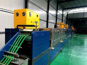 Buy cheap 120KW Automatic PET Strap Manufacturing Line with &gt;850kg Strap Tension product