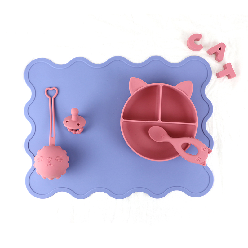 Food Grade Silicone Baby Feeding Spoon Sustainable With Customize Logo